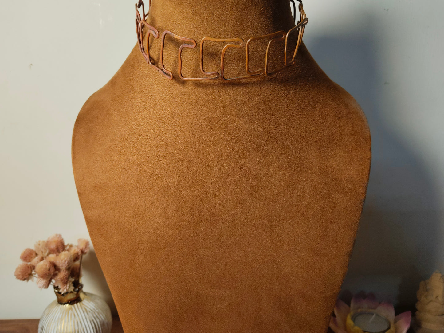 Copper Wire Hansuli Necklace