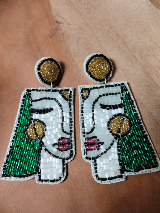 Lady Fabric Earrings