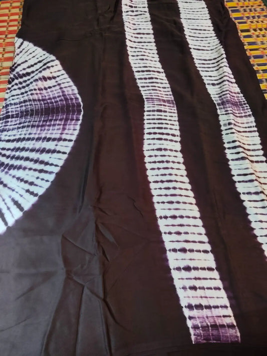 Dark Purple Modal Silk Saree