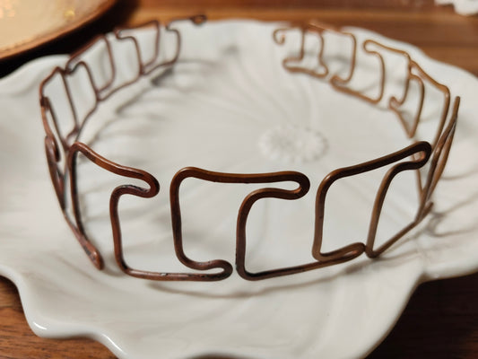 Copper Wire Hansuli Necklace