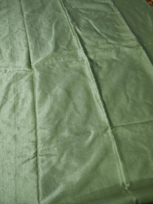 Green Handloom Cotton Silk Saree