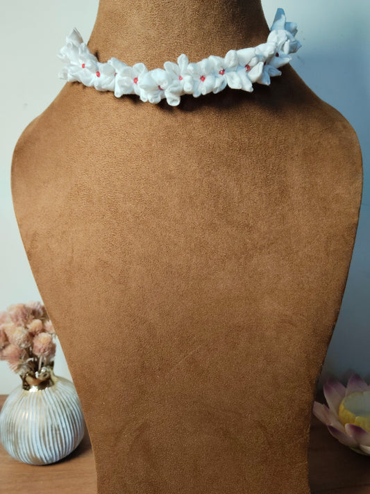 White Jasmine Gajra Choker
