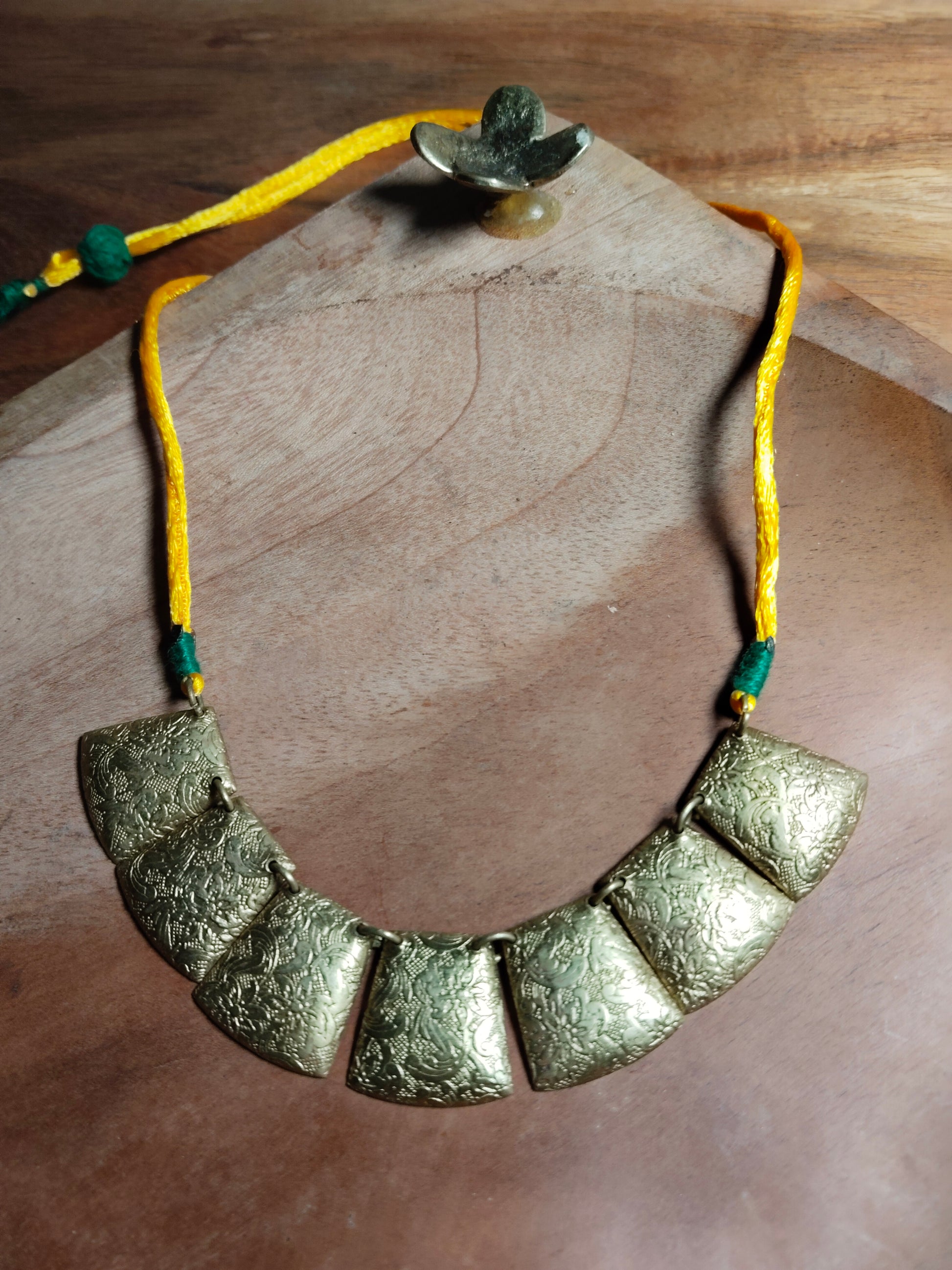 Brass Intricate Handcrafted Necklace