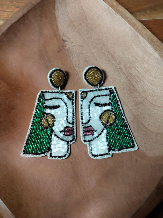 Lady Fabric Earrings