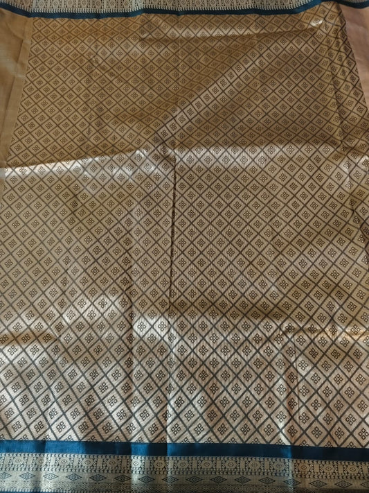 Sandal Kanchi Semi Silk Saree